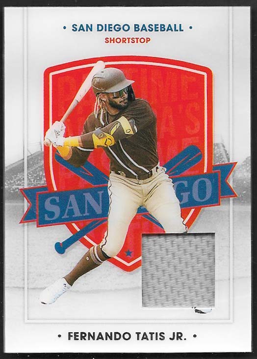Tatis, Fernando Jr. 2021 Panini Chronicles America Pastime jersey #80  PADRES