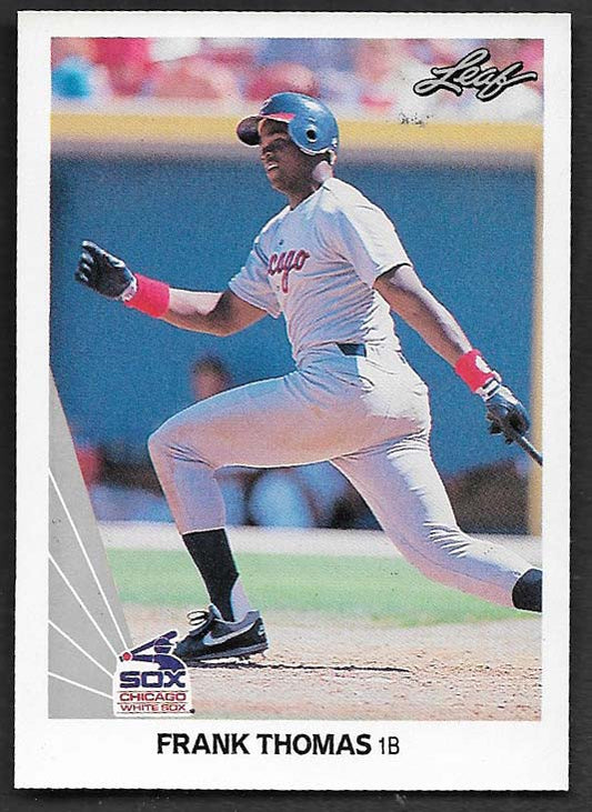Thomas, Frank 1990 Leaf #300  ROOKIE WHITE SOX