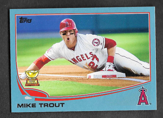 Trout, Mike 2013 Topps Wal Mart blue