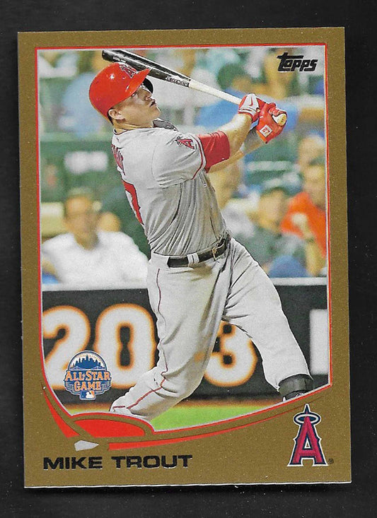 Trout, Mike 2013 Topps update gold 255/2013