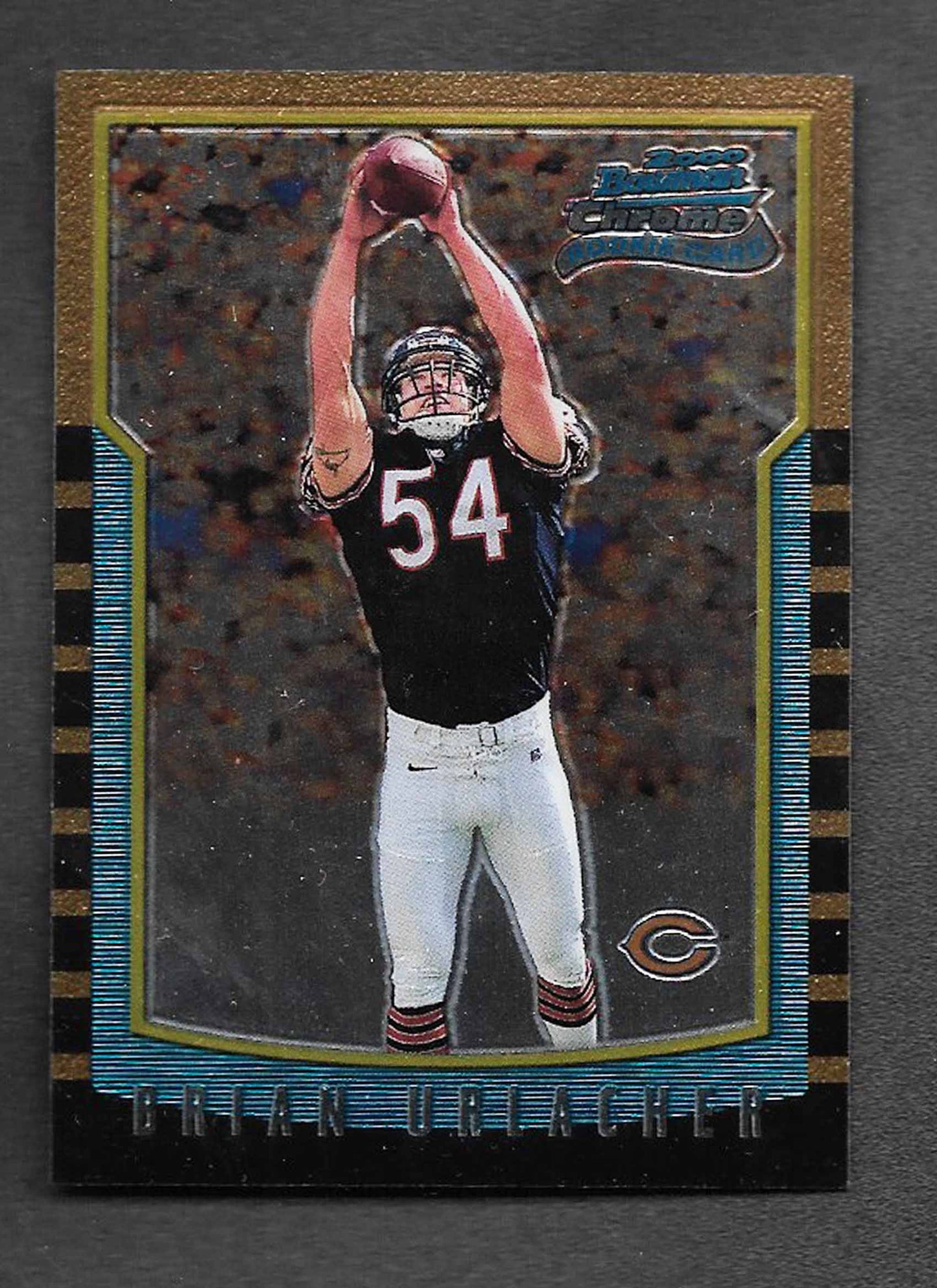 Urlacher, Brian 2000 Bowman HOF Chrome #178