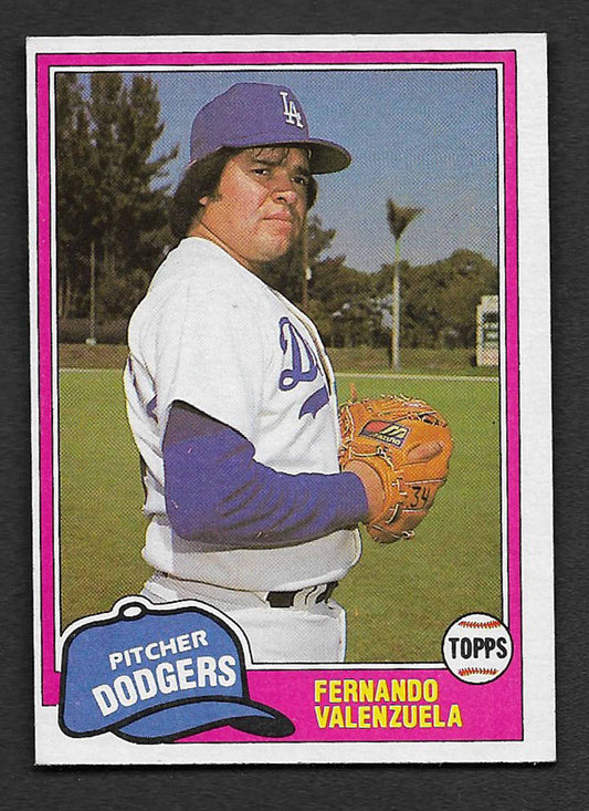 Valenzuela, Fernando 1981 Topps Traded