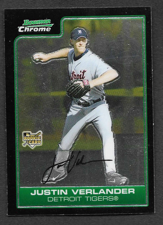 Verlander, Justin 2006 Bowman Chrome