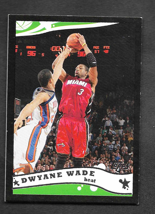 Wade, Dwyane 2005 Topps Black 52/500 #90