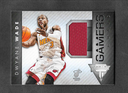 Wade, Dwyane 2013 Panini titanium gamers jersey #19