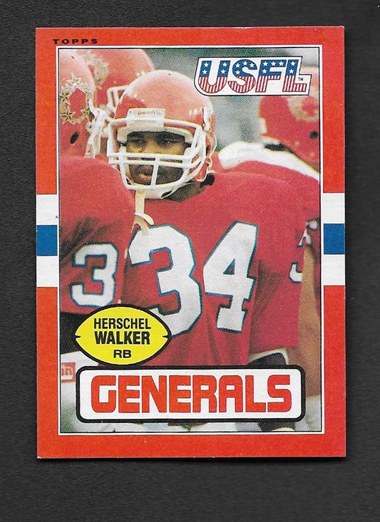 Walker, Herschel 1985 Topps USFL #86
