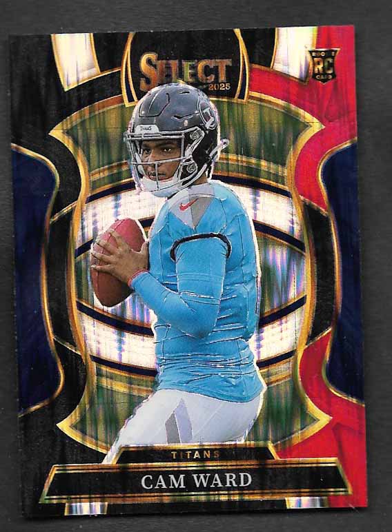 Ward, Cam 2025 Select black red #26  ROOKIE TITANS