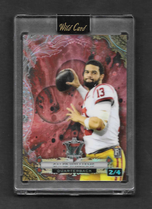 Williams, Caleb 2024 Wild Card 7 card stud 2/4 #p7cgccw3