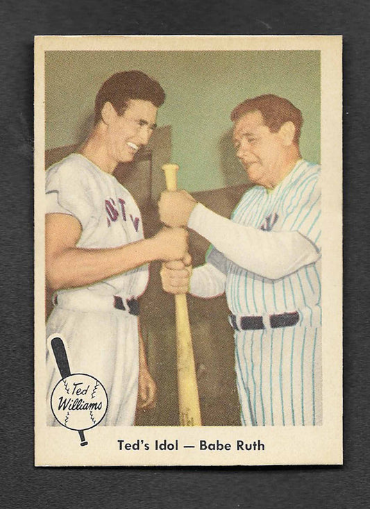 Williams, Ted 1959 Fleer HOF #babe ruth