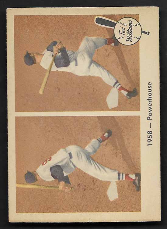 Williams, Ted 1959 Fleer powerhouse #66  RED SOX