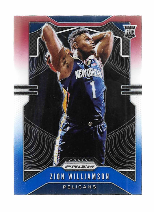 Williamson, Zion 2019 Prizm red white blue #248