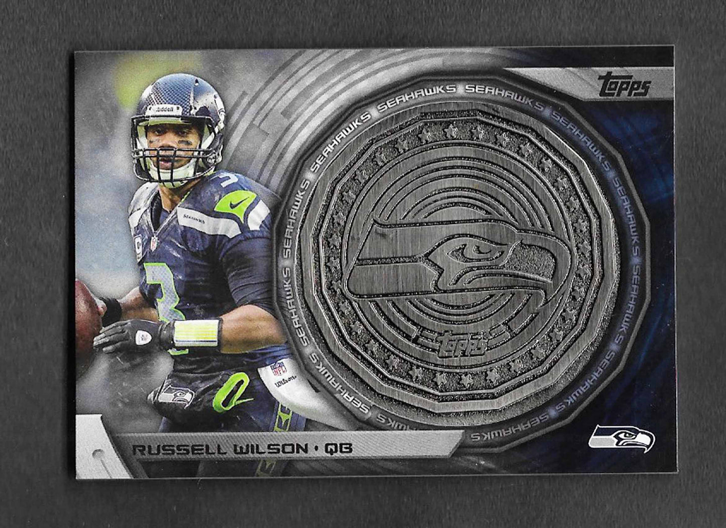 Wilson, Russell 2014 Topps NFL Coin #Nflkc-rw