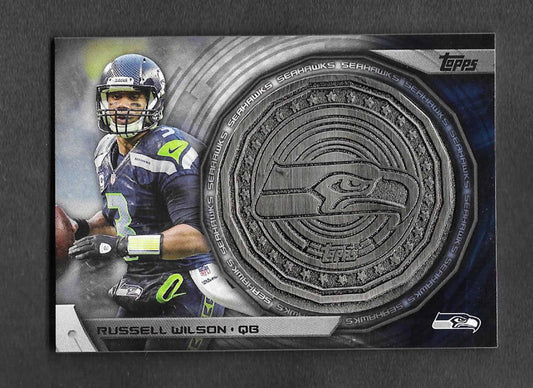 Wilson, Russell 2014 Topps NFL Coin #Nflkc-rw
