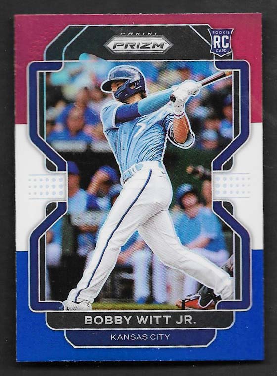 Witt, Bobby Jr. 2022 Prizm red white blue #33  ROOKIE ROYALS
