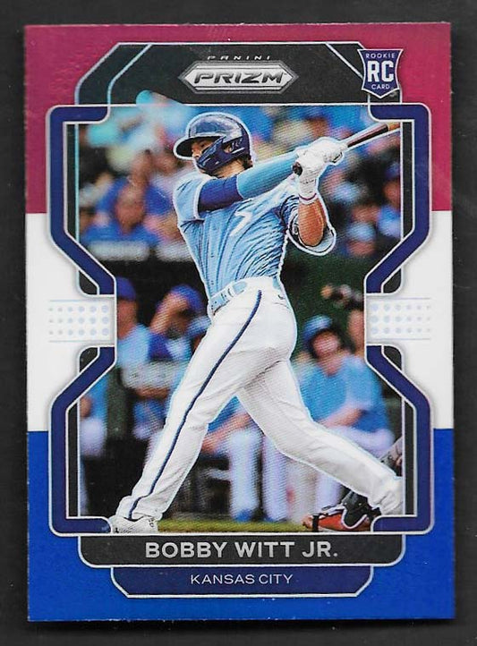 Witt, Bobby Jr. 2022 Prizm red white blue #33  ROOKIE ROYALS