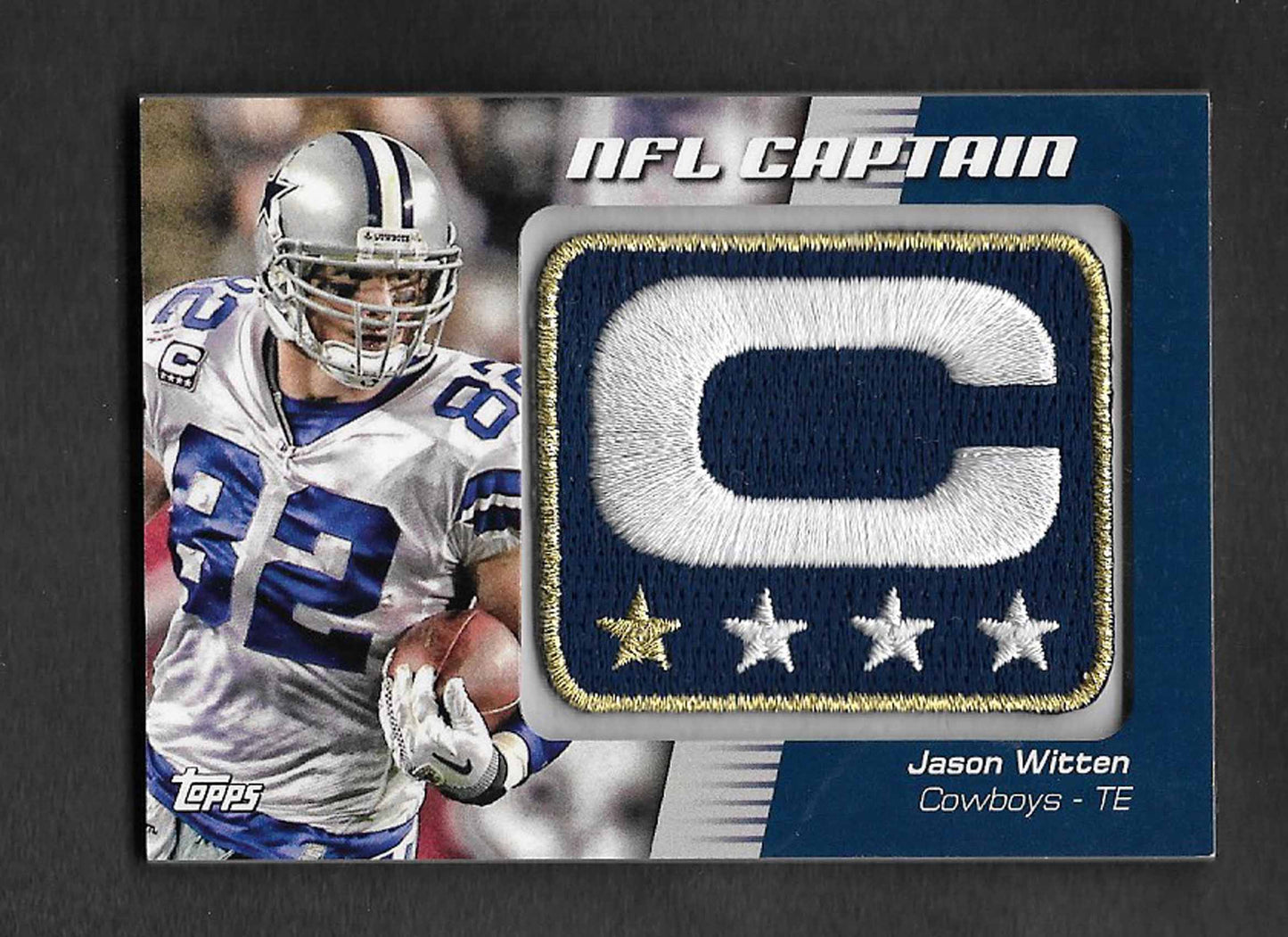Witten, Jason 2012 Topps NFL captain patch #ncpjw