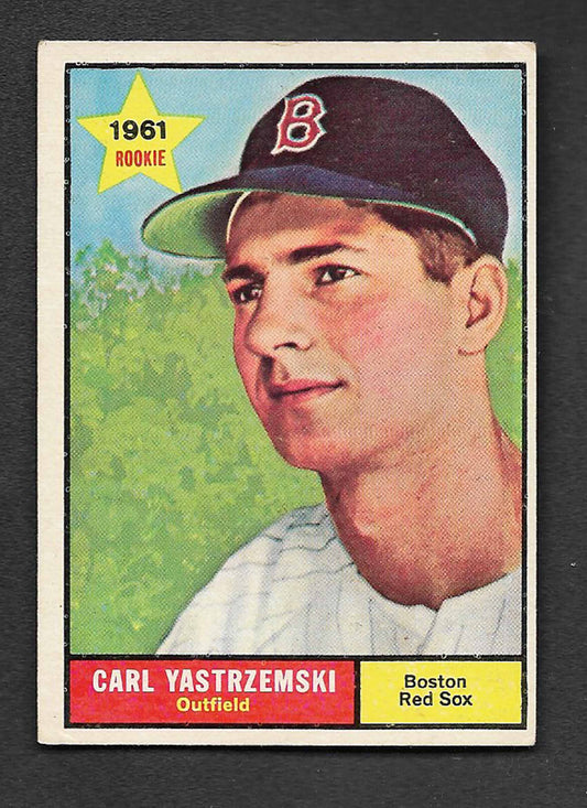 Yastrzemski, Carl 1961 Topps HOF #low