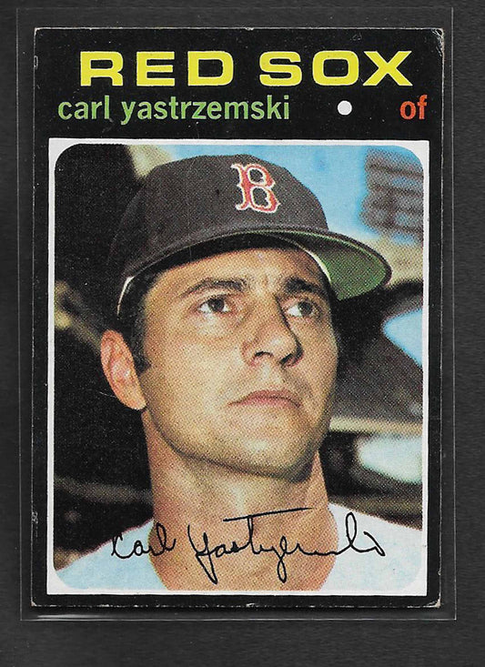 Yastrzemski, Carl 1971 Topps #530 RED SOX