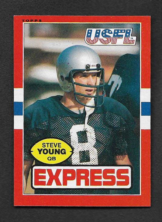Young, Steve 1985 Topps HOF USFL #65