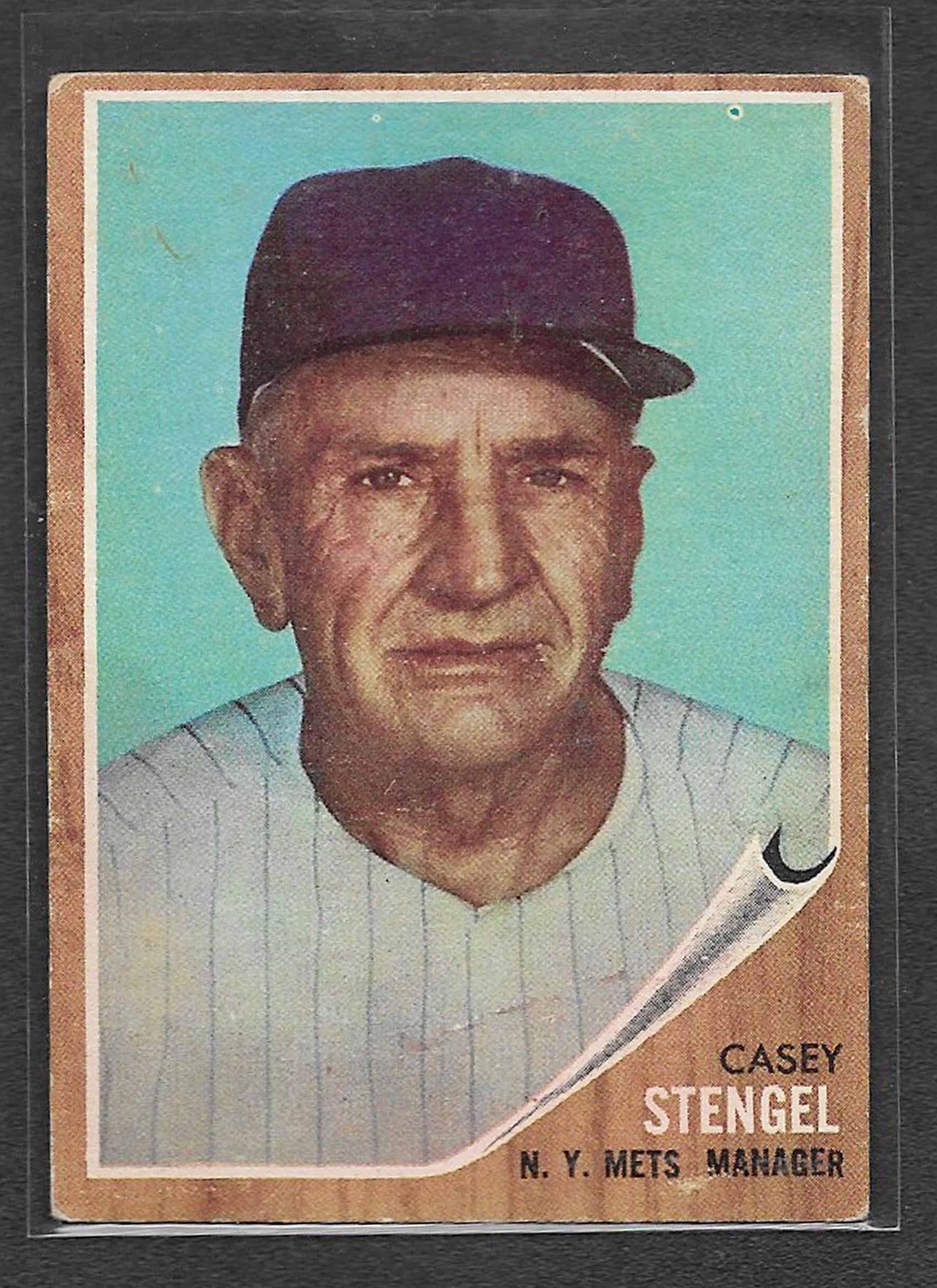 Stengel, Casey 1962 Topps #23  METS